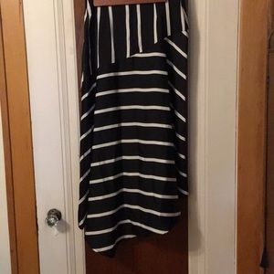 Black and white skirt